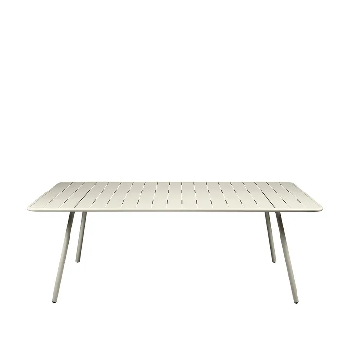 Luxembourg bord 207x100 cm - Clay grey (grå) - Fermob