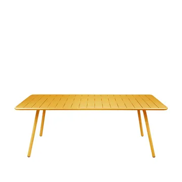 Luxembourg bord 207x100 cm - Honey (gul) - Fermob