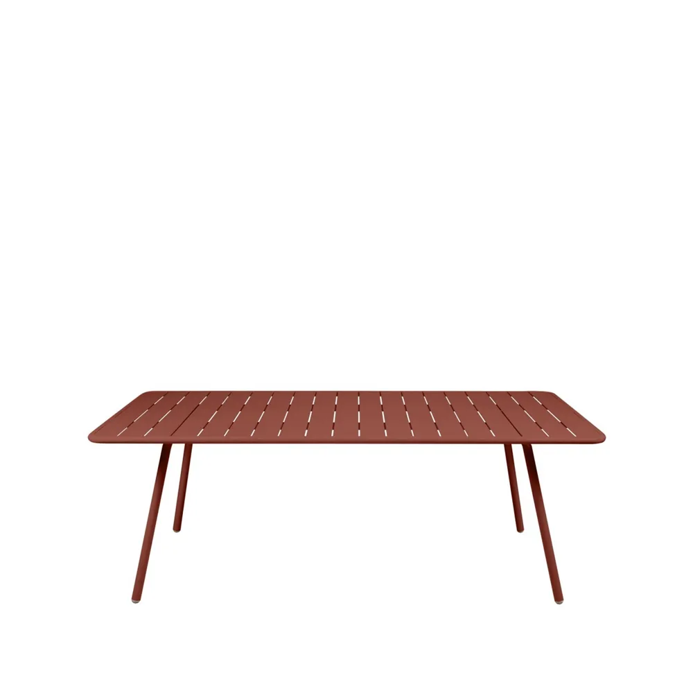 Luxembourg bord 207x100 cm, Red ochre (röd) Fermob