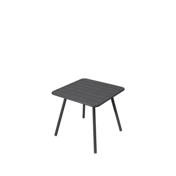 Luxembourg bord 80x80 cm - Anthracite (grå) - Fermob