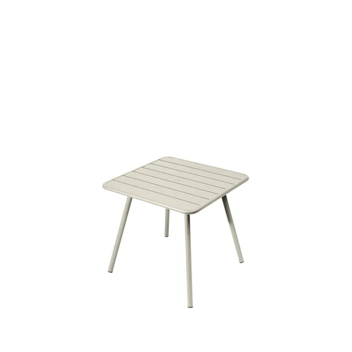 Luxembourg bord 80x80 cm - Clay grey (grå) - Fermob