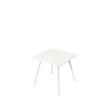 Luxembourg bord 80x80 cm - Cotton white (vit) - Fermob