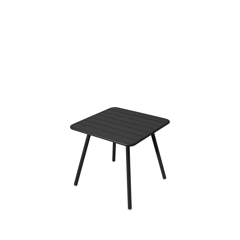 Luxembourg bord 80x80 cm, Liquorice (svart) Fermob