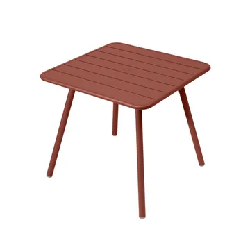Luxembourg bord 80x80 cm - Red ochre (röd) - Fermob