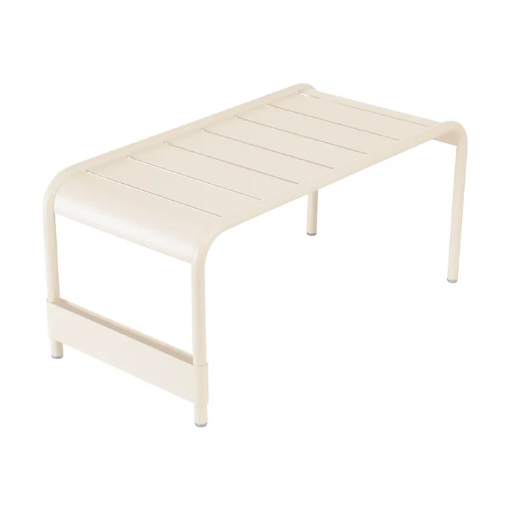 Luxembourg bord/bänk låg 86x44 cm - Latte beige (beige) - Fermob
