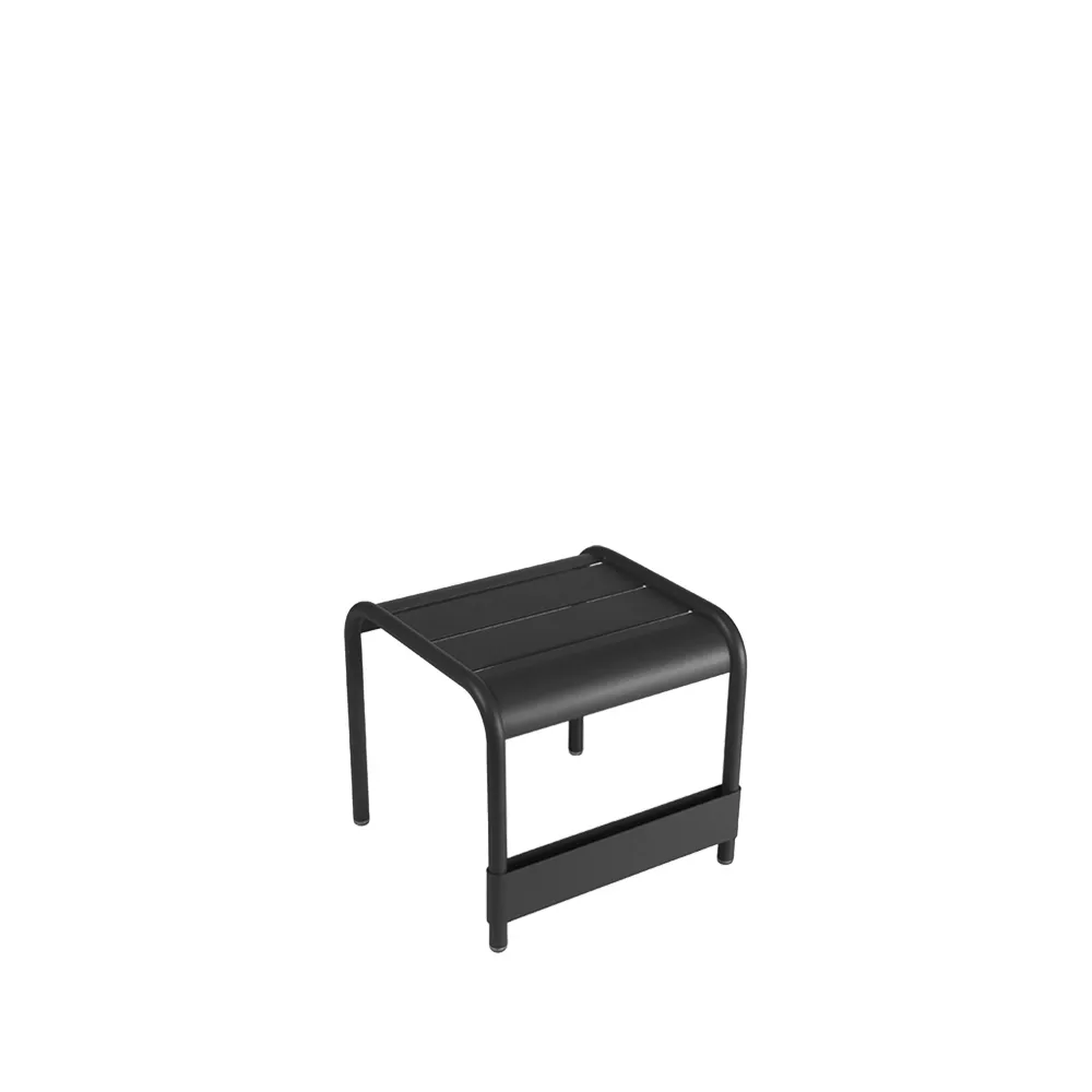 Luxembourg bord/fotpall, Anthracite (grå), small Fermob