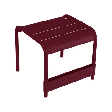 Luxembourg bord/fotpall - Black cherry (vinröd), small - Fermob