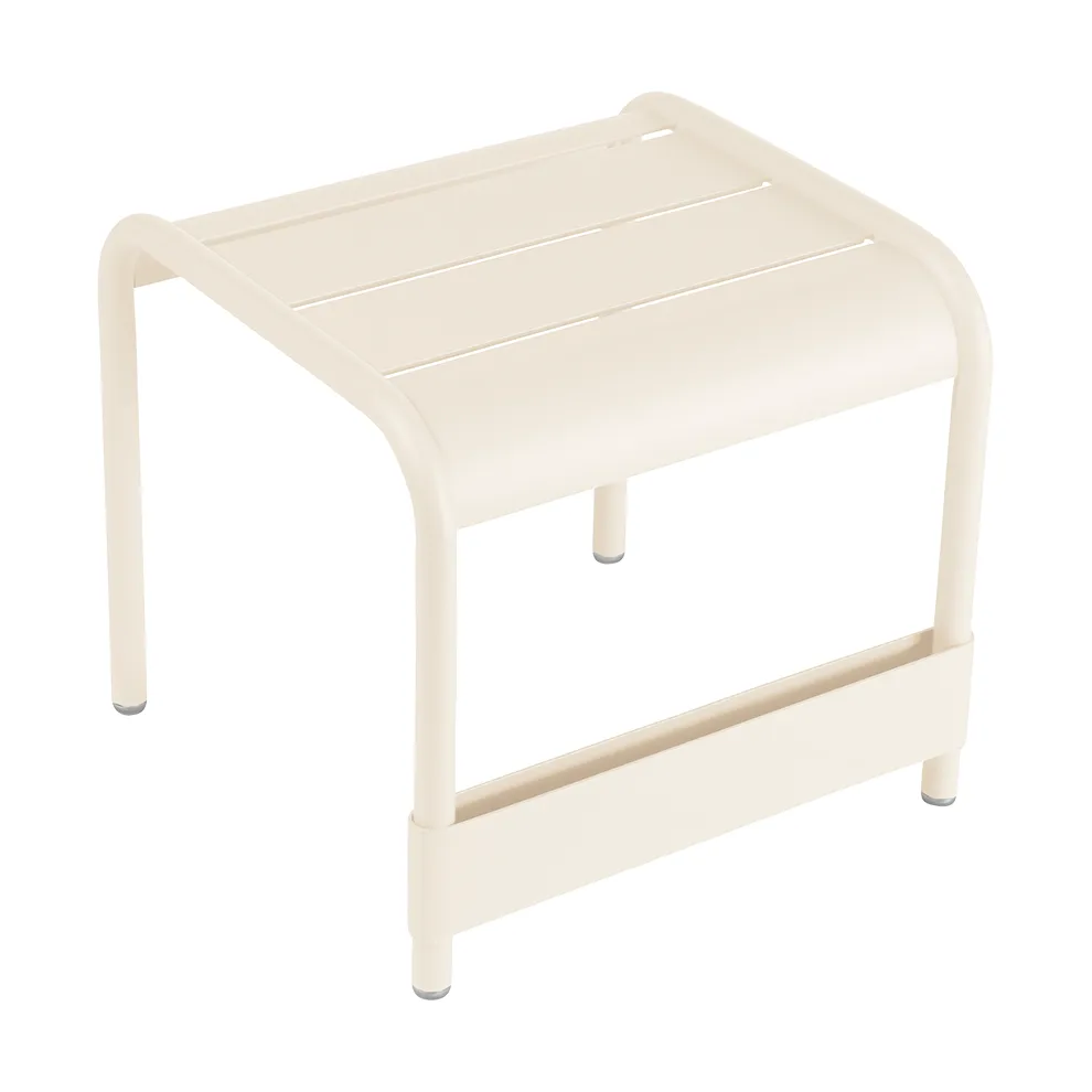 Luxembourg bord/fotpall, Latte beige (beige) Fermob