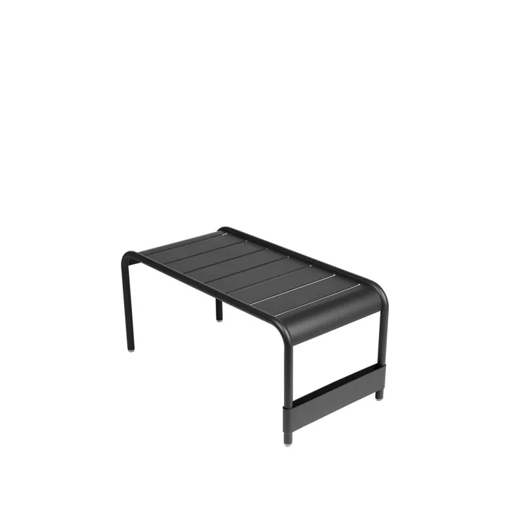 Luxembourg bord/fotpall - Liquorice (svart), large - Fermob