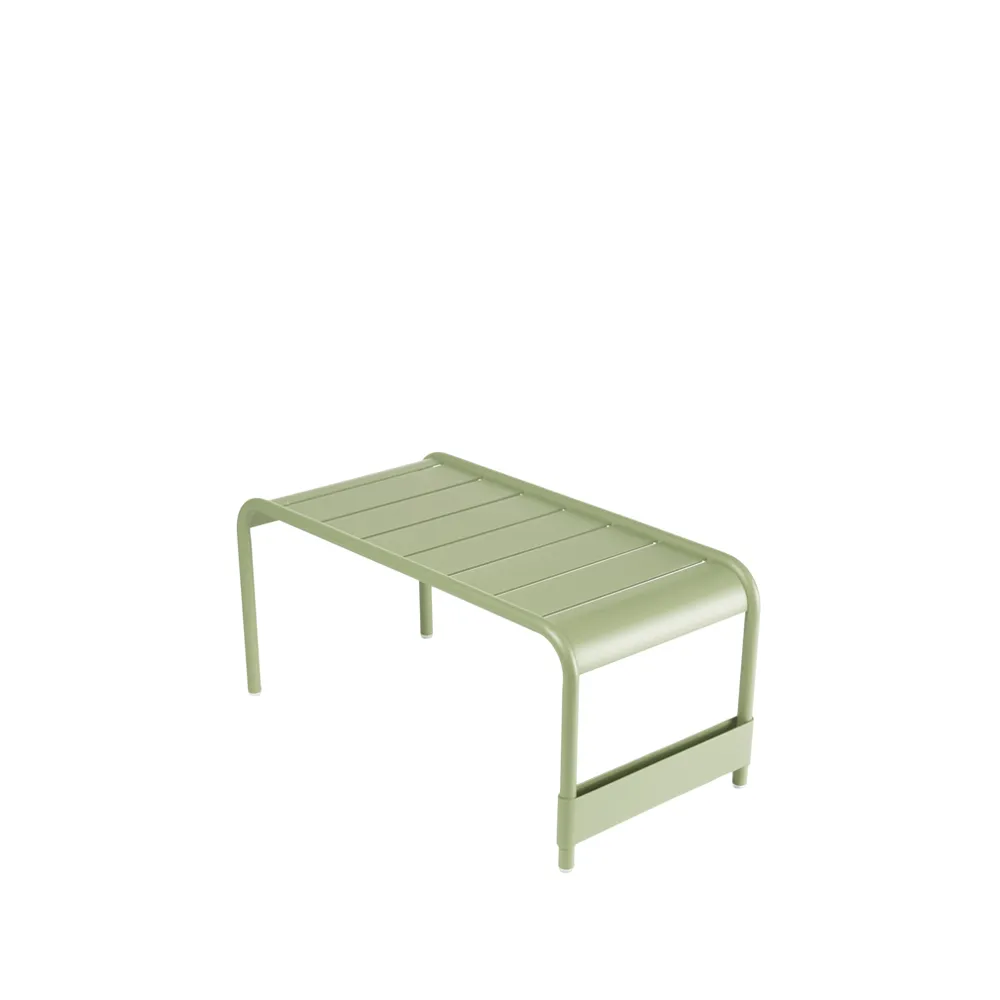 Luxembourg bord/fotpall, Willow green (grön), large Fermob