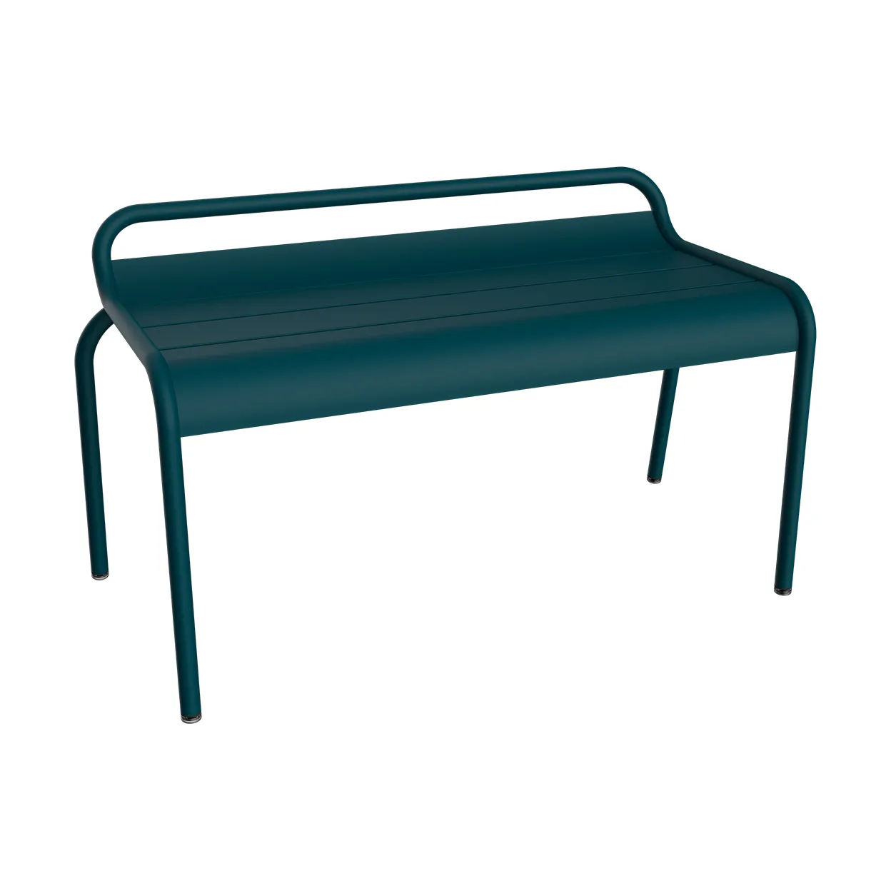 Luxembourg compact bänk, Acapulco blue (blå) Fermob
