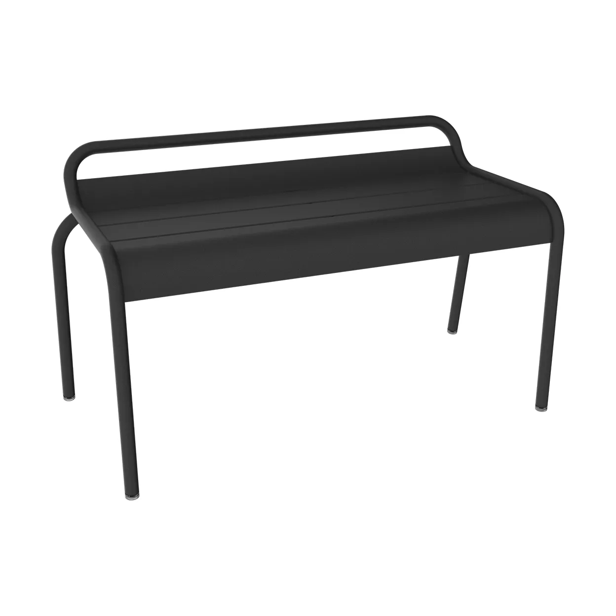 Luxembourg compact bänk, Anthracite (grå) Fermob