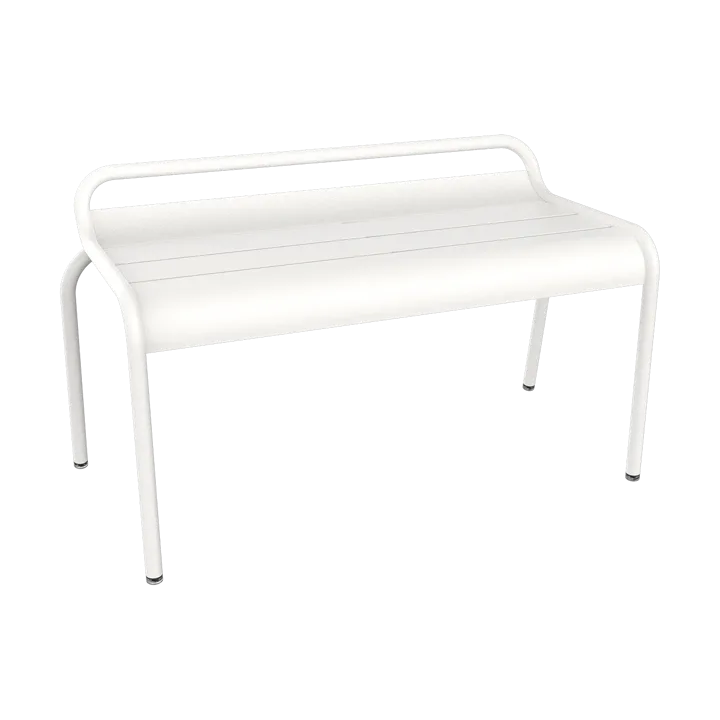 Luxembourg compact bänk - Cotton white (vit) - Fermob