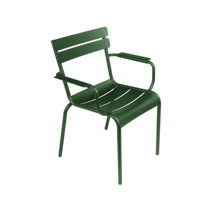 Luxembourg karmstol - Cedar green (grön) - Fermob