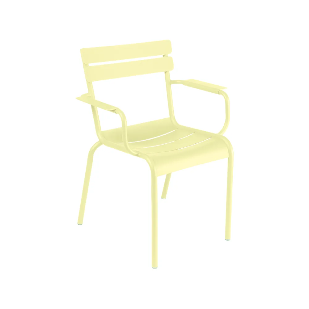 Luxembourg karmstol, Frosted lemon (gul) Fermob