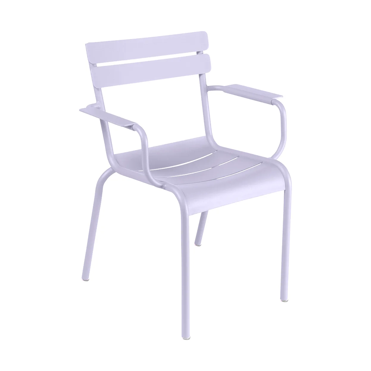 Luxembourg karmstol metall, Marshmallow (lila) Fermob