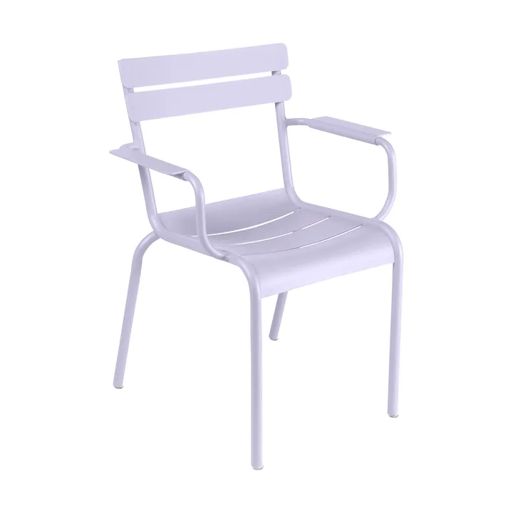 Luxembourg karmstol metall - Marshmallow (lila) - Fermob