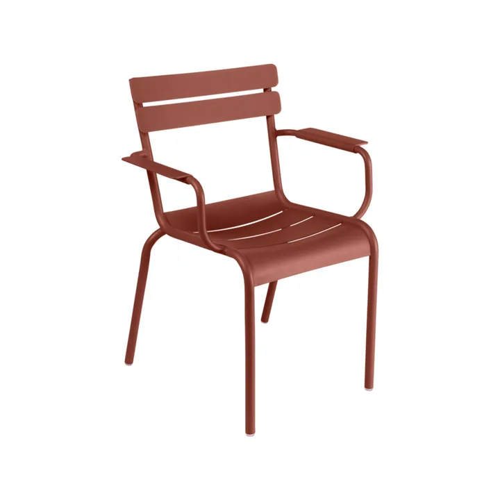 Luxembourg karmstol - Red ochre (röd) - Fermob