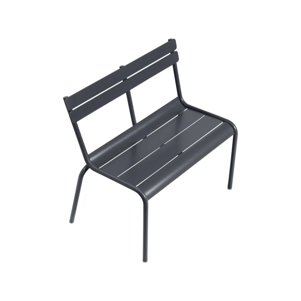 Luxembourg Kid Bench, Anthracite (grå) Fermob