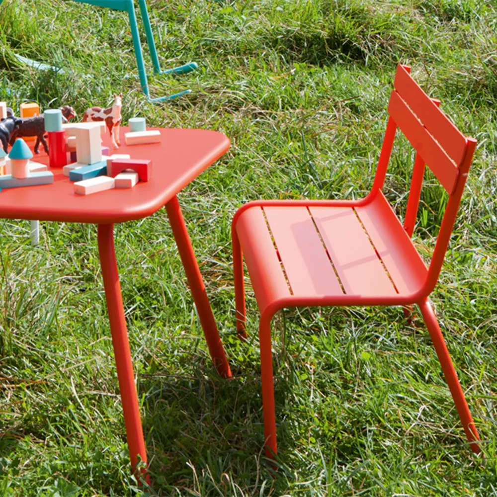 Luxembourg Kid Bench, Anthracite (grå) Fermob
