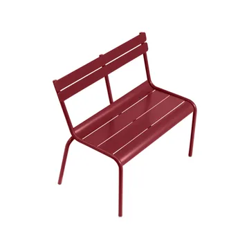 Luxembourg Kid Bench - Chili (röd) - Fermob