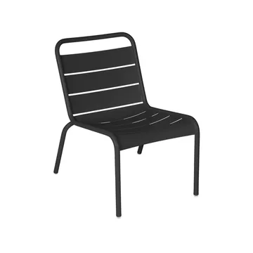 Luxembourg loungestol - Anthracite (grå) - Fermob
