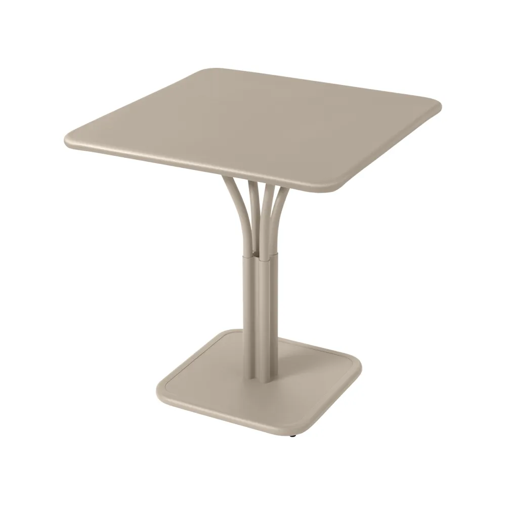 Luxembourg Pedestal bord 71x71 cm, Nutmeg (beige) Fermob