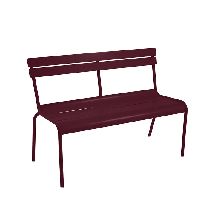 Luxembourg soffa 118x56x86 cm - Black cherry (vinröd) - Fermob