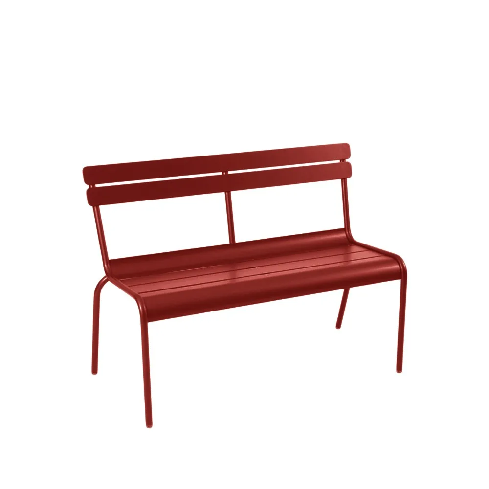 Luxembourg soffa 118x56x86 cm, Chili (röd) Fermob