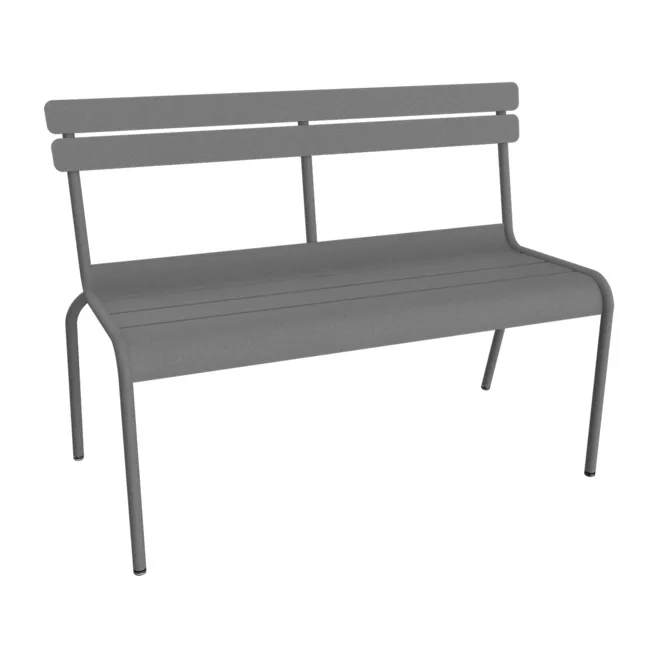 Luxembourg soffa 118x56x86 cm, Lapilli Grey Fermob
