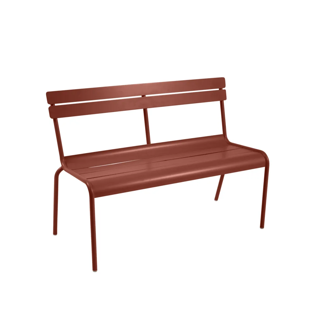 Luxembourg soffa 118x56x86 cm, Red ochre (röd) Fermob