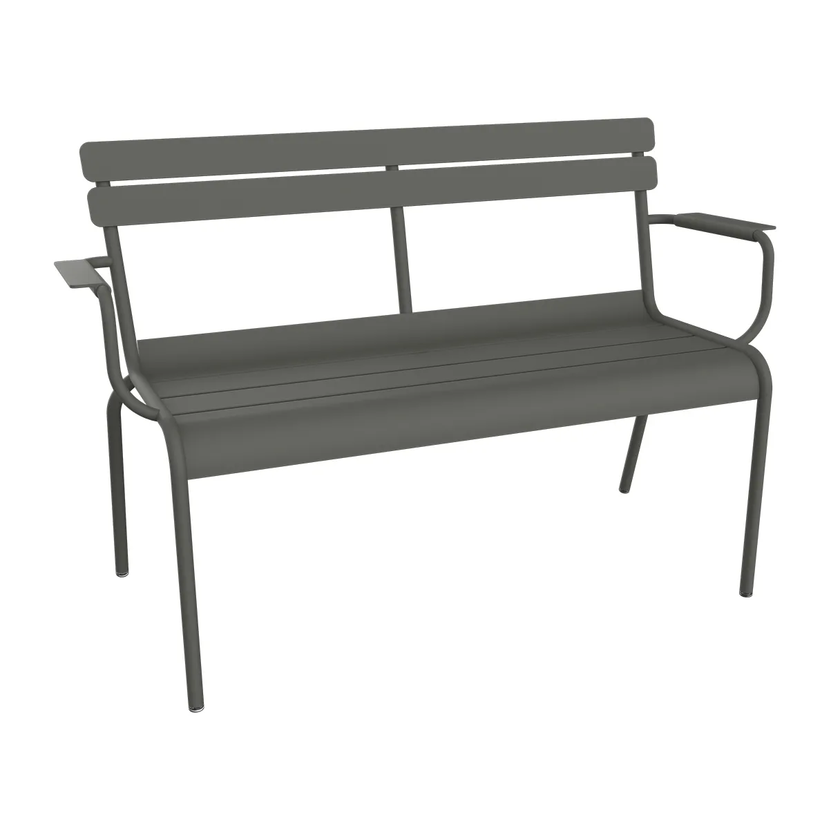 Luxembourg soffa med armstöd 131x55,5x86 cm, Rosemary (grön) Fermob