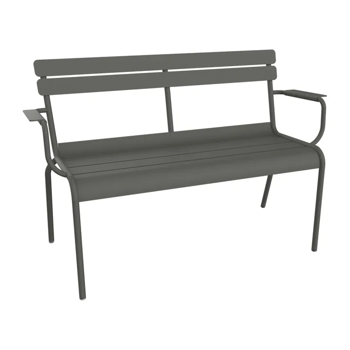 Luxembourg soffa med armstöd 131x55,5x86 cm - Rosemary (grön) - Fermob