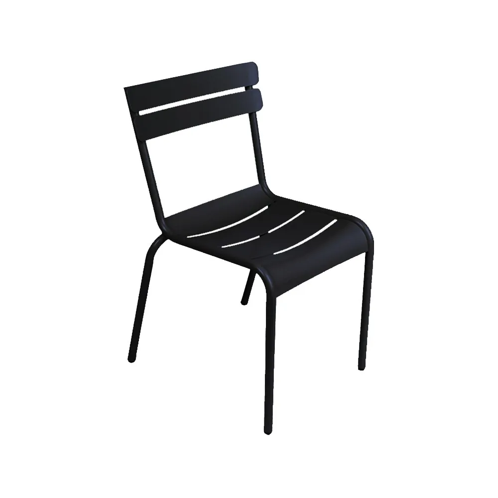 Luxembourg stol, Liquorice (svart) Fermob