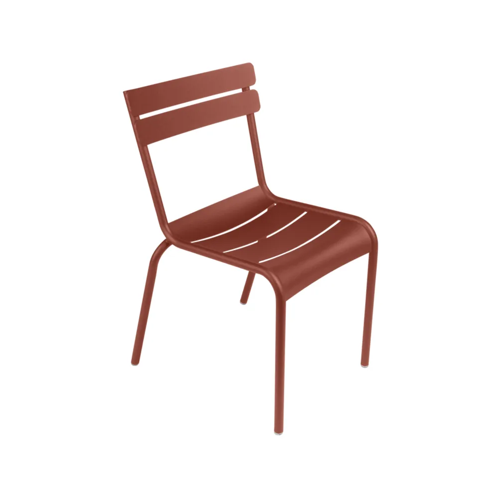 Luxembourg stol, Red ochre (röd) Fermob