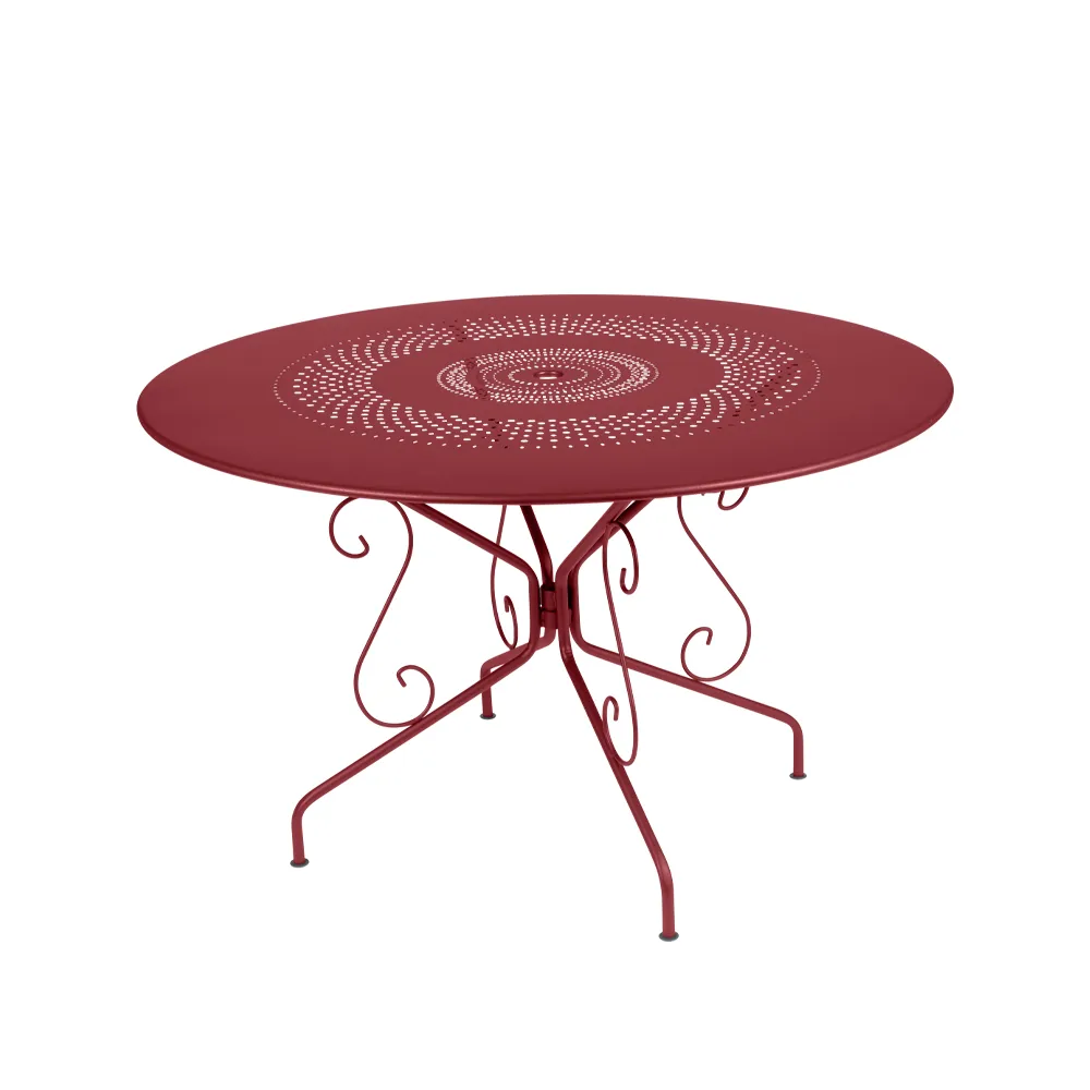 Montmartre bord Ø117 cm, Chili (röd) Fermob