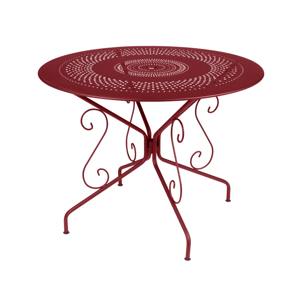 Montmartre bord Ø96 cm, Chili (röd) Fermob