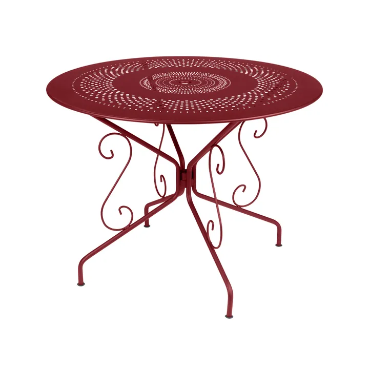 Montmartre bord Ø96 cm - Chili (röd) - Fermob