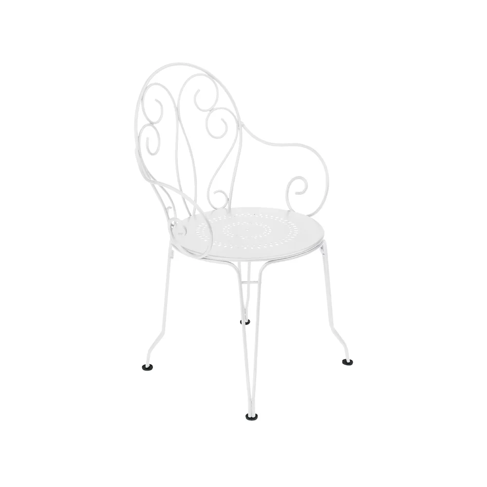 Montmartre karmstol, Cotton white (vit) Fermob