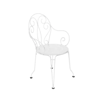 Montmartre karmstol - Cotton white (vit) - Fermob