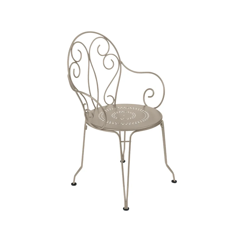 Montmartre karmstol, Nutmeg (beige) Fermob