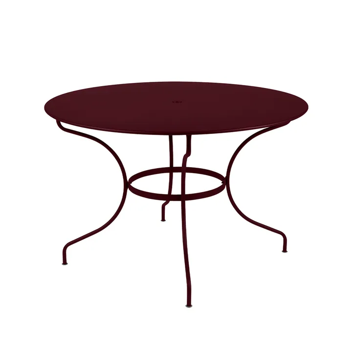 Opera+ bord Ø117 cm - Black cherry (vinröd) - Fermob