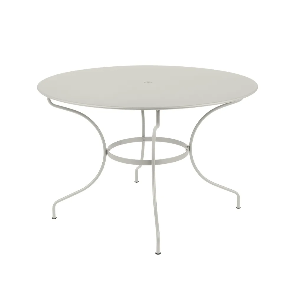 Opera+ bord Ø117 cm, Clay grey (grå) Fermob