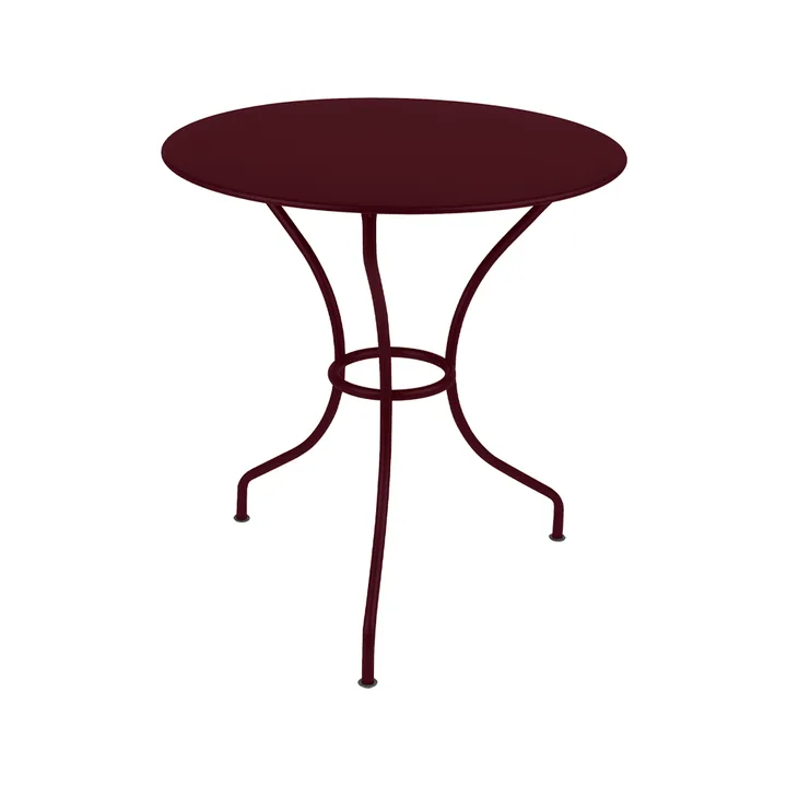 Opera+ bord Ø67 cm - Black cherry (vinröd) - Fermob