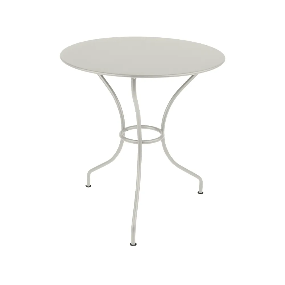 Opera+ bord Ø67 cm, Clay grey (grå) Fermob