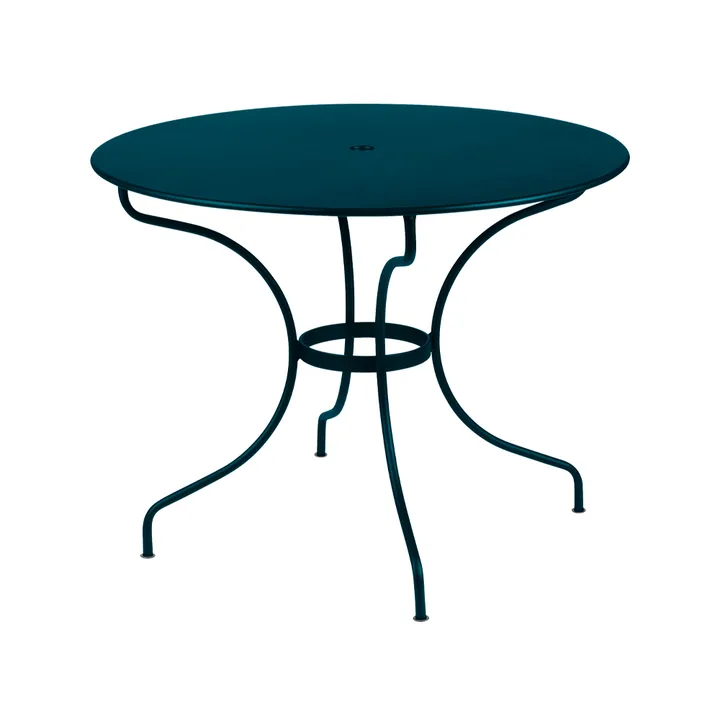 Opera+ bord Ø96 cm - Acapulco blue (blå) - Fermob