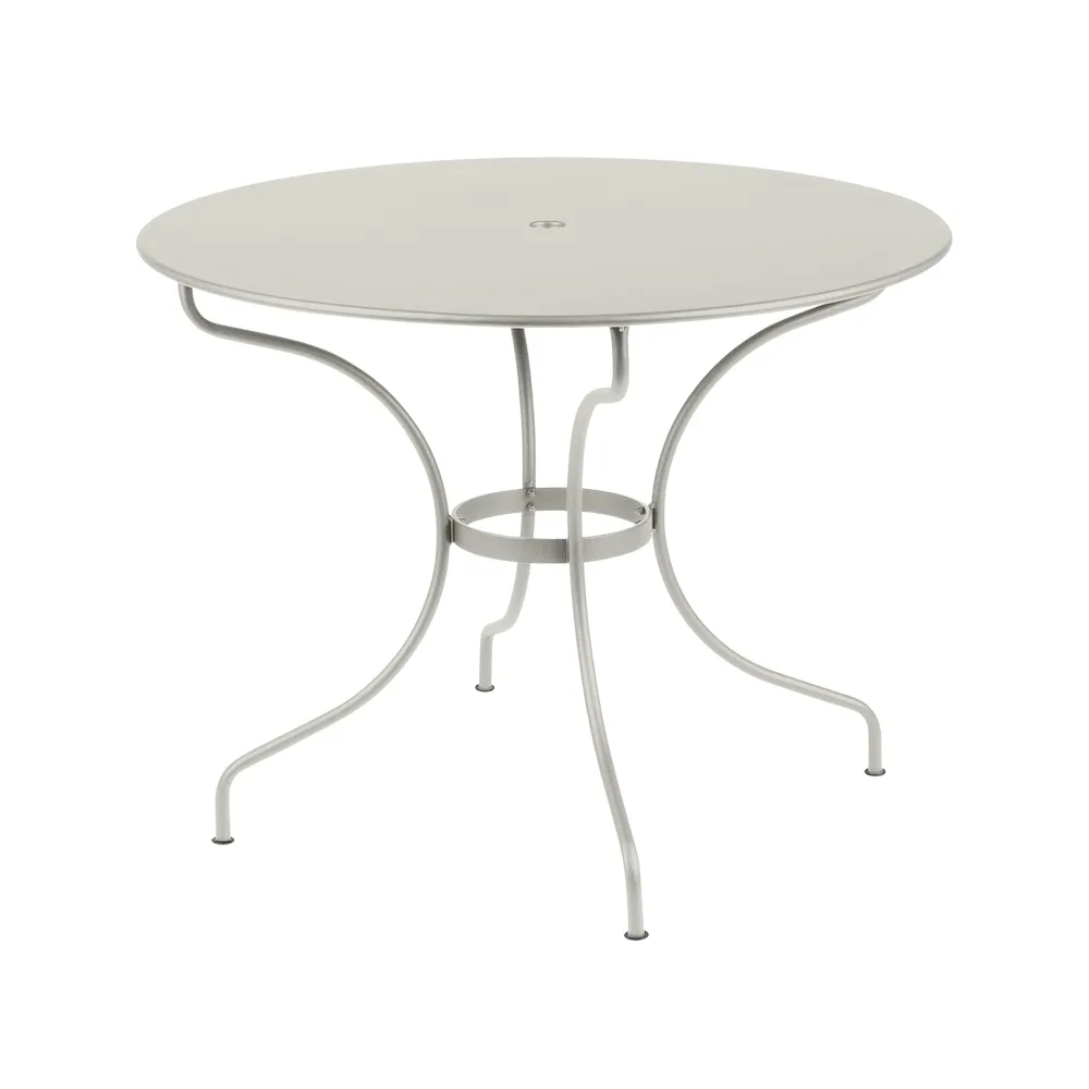 Opera+ bord Ø96 cm, Clay grey (grå) Fermob