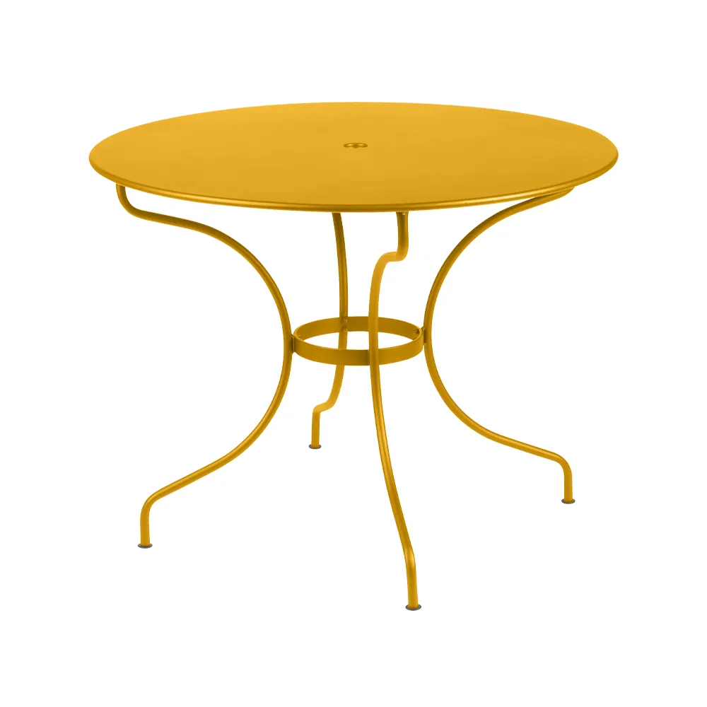 Opera+ bord Ø96 cm, Honey (gul) Fermob
