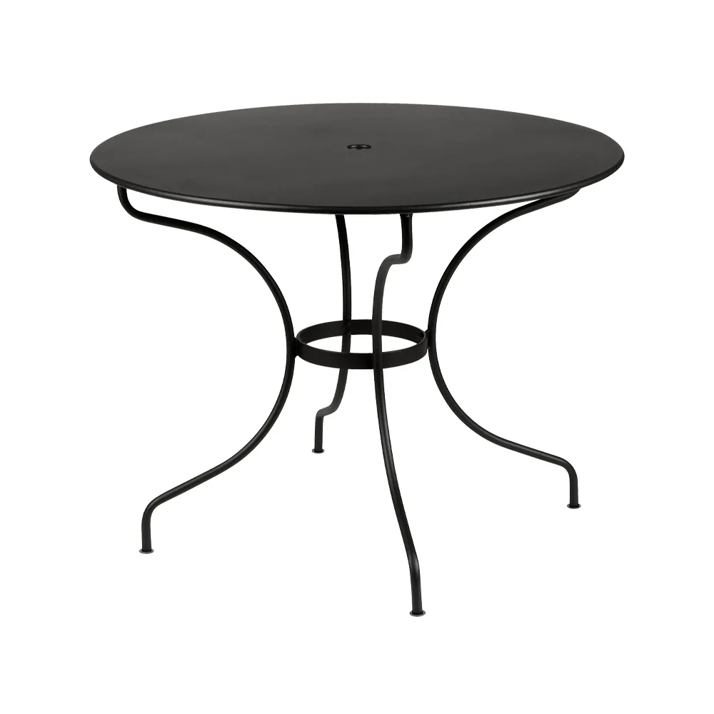 Opera+ bord Ø96 cm, Liquorice (svart) Fermob