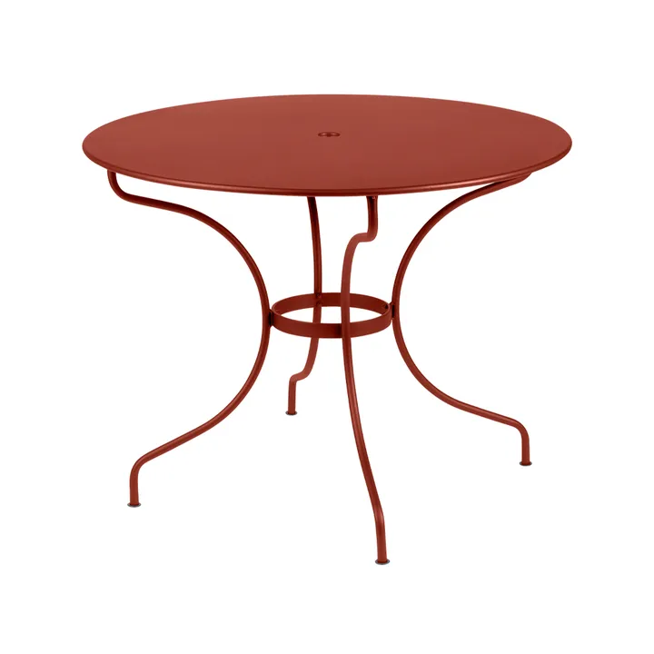 Opera+ bord Ø96 cm - Red ochre (röd) - Fermob
